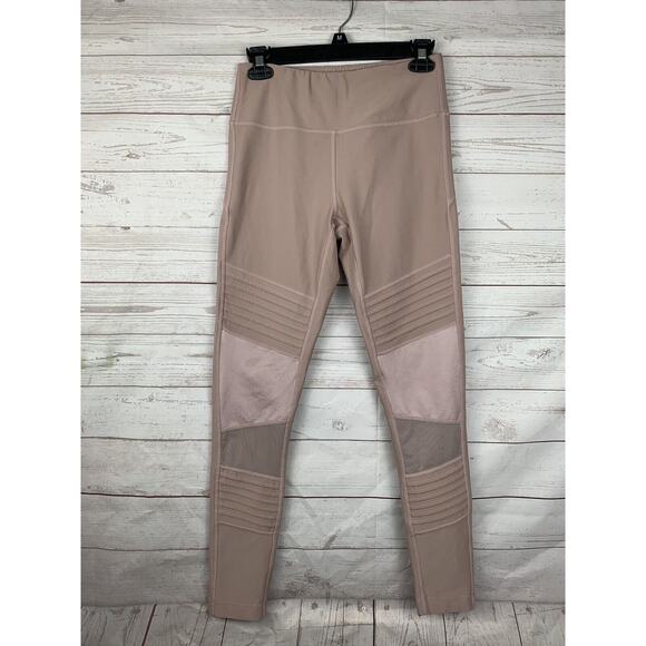 Mondetta Leggings Womens Size Small Full Length Rose Pink Athletic Stretch - Picture 1 of 6